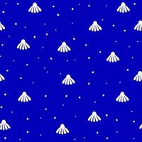 Blue and white fabric swatch for wrapping paper, textile. vector