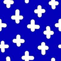 Blue and white fabric swatch for wrapping paper, textile. vector