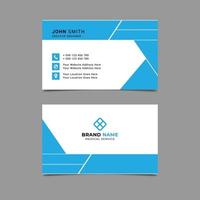 Creative Business Card Template  Design. Clean Business Card vector