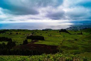 Landscape on the Azores Islands, Portugal photo