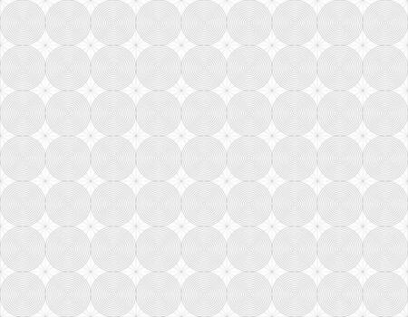 Geometric seamless pattern with abstract line and circle texture vector