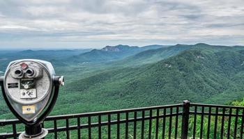 Caesars Head Mountain Bridge Área silvestre foto