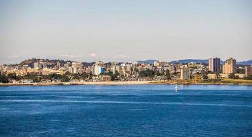 Vistas desde la terminal de cruceros de Ogden Point en Victoria, BC, Canadá foto