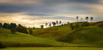 picturesque autumn landscape in west virginia photo