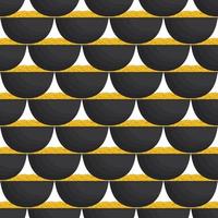 Irish holiday St Patrick day, seamless pot of coins vector