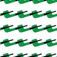 Irish holiday St Patrick day, seamless smoking pipes vector