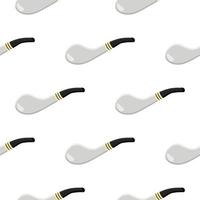 many identical seamless types smoke pipes different size for tobacco vector