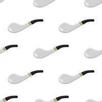 many identical seamless types smoke pipes different size for tobacco vector