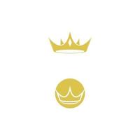 Crown Logo Template vector icon