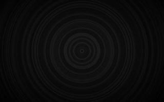 Dark abstract background. Black circles vector