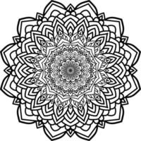 Luxury mandala pattern background design vector