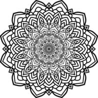 Luxury mandala pattern background design vector