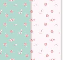 fancy seamless background with sweets vector