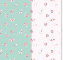 fancy seamless background with sweets vector