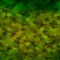Light Green, Yellow vector pattern in square style.