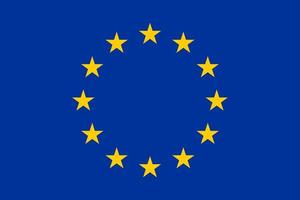 flag of the European Union EU vector