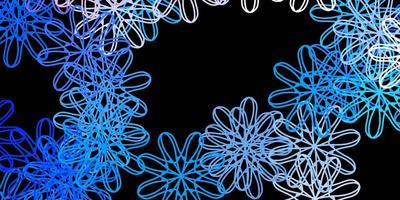 Dark Blue, Yellow vector template with abstract forms.