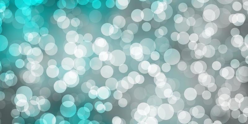 Light BLUE vector background with spots.