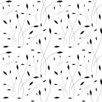 graceful twig sophisticated seamless pattern for textiles vector