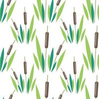 reed cane seamless colored background vector