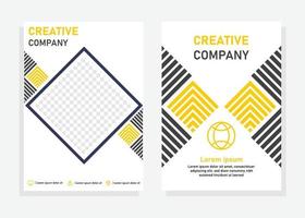 business cover design template. flyer, brochure design template vector