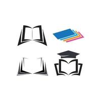 Book Logo Template vector