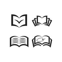 Book Logo Template vector