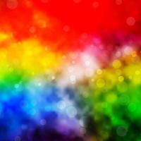 plantilla de vector multicolor claro con círculos.