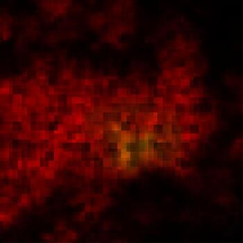 Telón de fondo de vector naranja oscuro con rectángulos.