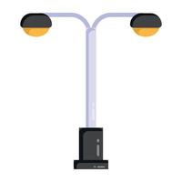 Streetlights and Lamp vector