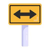 Two Way Directions vector