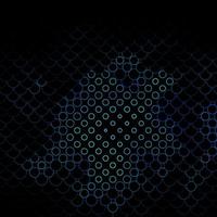 Dark BLUE vector backdrop with dots.