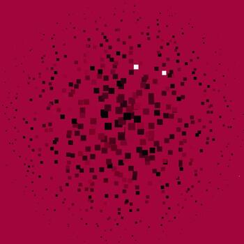 textura de vector rosa claro en estilo rectangular.