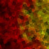 Light Orange vector texture with poly style with cubes.