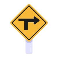 Right T Junction vector