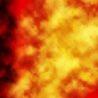 Light Orange vector background with clouds.