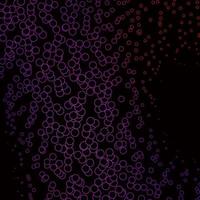 Dark Pink, Red vector pattern with spheres.