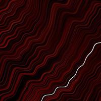 Dark Red vector template with curved lines.