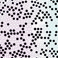 Dark Pink, Blue vector texture with circles.
