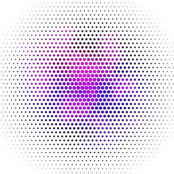 Light Purple vector texture with disks.