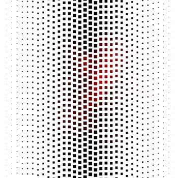 Dark Red vector background with rectangles.