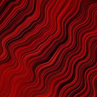 Light Red vector pattern with wry lines.