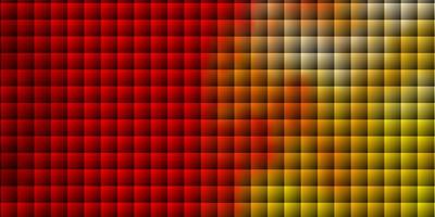 Light Red, Yellow vector texture in rectangular style.