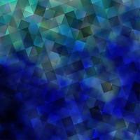 Light BLUE vector texture with poly style with cubes.