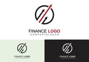 financial logo concept vector