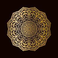 Luxury mandala pattern background design vector