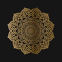 Luxury mandala pattern background design vector