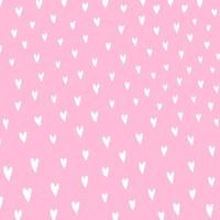 Heart shape frame with brush painting. hand drawn Valentine's day vector