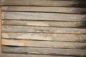 Textura de la pared de la casa de madera vieja de estilo asiático. foto