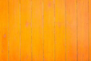 Fondo de textura de pared de tablón de madera naranja foto